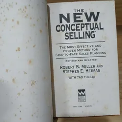 The New Conceptual Selling - Robert B. Miller, Stephen E. Heiman 736355