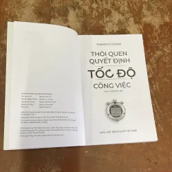 THÓI QUEN QUYẾT ĐỊNH TỐC ĐỘ CÔNG VIỆC - YAHAMOTO NORIAKI 789163