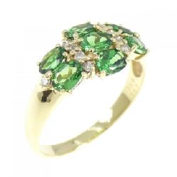 Nhẫn Garnet K18YG 1.07CT