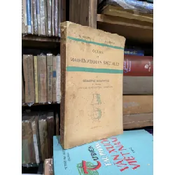 Cours de Mathématiques Spéciales - V Géométrie Descriptive