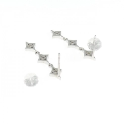 K18WG Bông tai kim cương 0.24CT - Hàng hiệu Authentic 873575