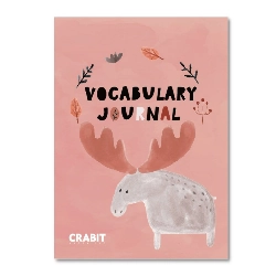 (TẶNG BOOKMARK) Vocabulary Journal - vở Crabit học từ mới