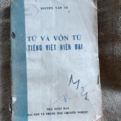 Từ vựng vốn từ tiếng Việt hiện đại - Phạm Văn Tu