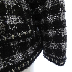 【Mã giảm giá】Áo khoác không cổ CHANEL 639013