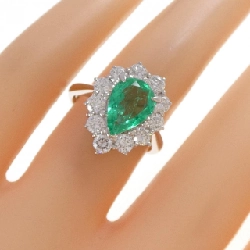 Nhẫn Emerald PT900 1.23CT - Hàng hiệu Chính hãng 855224