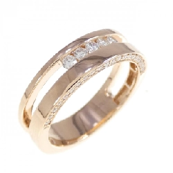 Nhẫn kim cương K18PG 0.22CT