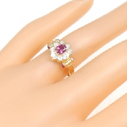 Nhẫn Ruby K18YG 0.72CT - Hàng hiệu Chính hãng 855656