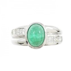 Nhẫn Emerald PT900 1.58CT - Hàng hiệu Chính hãng 852775