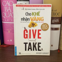 Sách Kỹ Năng Sống  : Cho Khế Nhận Vàng- Mới 90% 