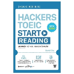 Hackers TOEIC Start Reading - Gammabooks - TB 2024 [TSTK]