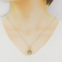 K18YG Ngọc trai đen dây chuyền 9.5mm - Hàng hiệu Chính hãng 857710