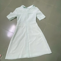 Đầm Elise màu xanh nhạt size S 385406