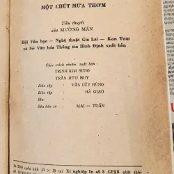 MỘT CHÚT MÙA THƠM (nhà văn Mường Mán) - 261 trang 993232