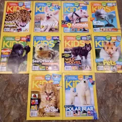 Combo 18 cuốn tạp chí khoa học tiếng Anh Nat Geo cho bé 732926