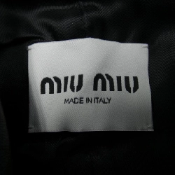MIU MIU MPG483 S000 1395 Áo khoác da 630740