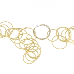 Nhà thiết kế Gianmaria Buccellati 750YG/750WG Dây chuyền - Hàng hiệu Authentic 843750