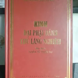 Sách Kinh Đại Phật Đảnh Thủ Lăng Nghiêm - Nhẫn Tế Thiền Sư