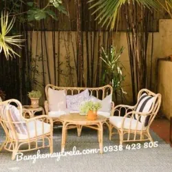 Bàn ghế mây phòng khách hiện đại 779406