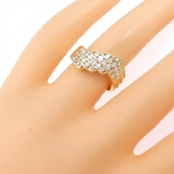 Nhẫn kim cương K18YG 0.75CT - Hàng hiệu Authentic 850528