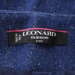 【Mã giảm giá】【Cổ điển】Thời trang Leonar LEONARD FASHION Áo khoác không cổ 642180