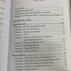 Bàn về khế ước xã hội - jean jacques rousseau.  1008983