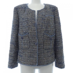 【Mã giảm giá】【Cổ điển】Áo khoác không cổ Chanel CHANEL