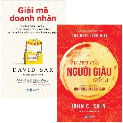 Combo Sách Giải Mã Doanh Nhân + Tư Duy Của Người Giàu Gốc Á (Bộ 2 Cuốn) (2021) - David Sax, John C Shin