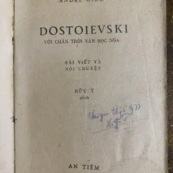 Dostoievsk do André Gide viết, xuất bản 1975 1025454