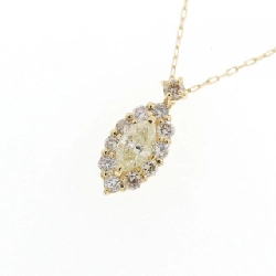 Dây chuyền kim cương K18YG 0.20CT - Hàng hiệu Chính hãng 861385