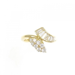 Nhẫn kim cương K18YG 0.77CT 672622