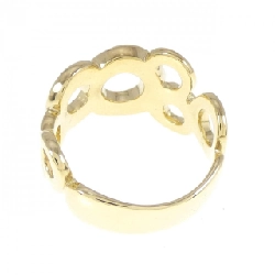 Nhẫn kim cương K18YG 0.22CT 672088