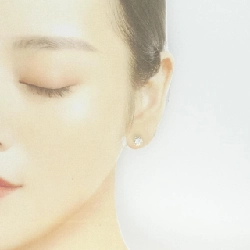 K18YG/ST Bông tai kim cương 0.300CT 0.309CT G SI1 Tốt - Hàng hiệu Chính hãng 874261