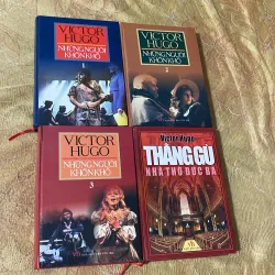 COMBO VICTOR HUGO 4 cuốn bìa cứng
