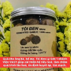 Tỏi đen Organic 100% giúp chống oxi hóa, ổn định huyết áp - Viện Hàn Lâm KH&CN Việt Nam