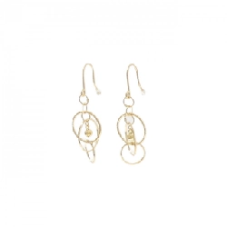 K18YG Bông tai - Hàng hiệu Chính hãng 874418