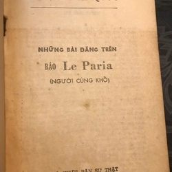 Sách xưa gần 40 tuổi ( In 1987) - Nguyễn Ái Quốc - Những bài đăng trên báo le Paria 355044