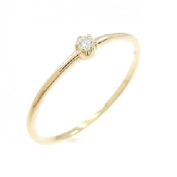 Nhẫn kim cương K18YG 0.03CT - Hàng hiệu Authentic