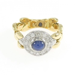 Nhẫn Sapphire K18YG/PT900