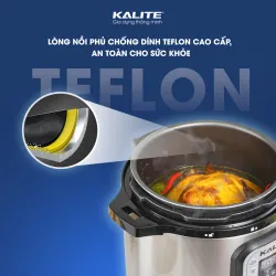 KL-636 – Nồi áp suất 6L, nấu cháo, hầm xương, kho thịt, hấp – tất cả trong 1 nút bấm 🍲 707747
