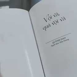 Vội Vã, Quá Vội Vã - Quỳnh Dao 744717