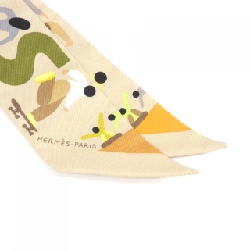 Khăn quàng cổ Hermès FIGURES LIBRES Twilly 064176S 624268