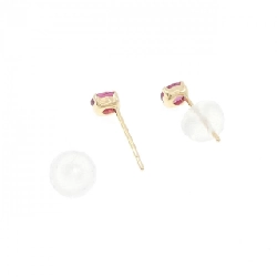 Bông tai ruby K18YG 0.30CT - Hàng hiệu chính hãng 867214