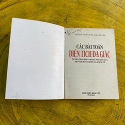 CÁC BÀI TOÁN DIỆN TÍCH ĐA GIÁC 540798