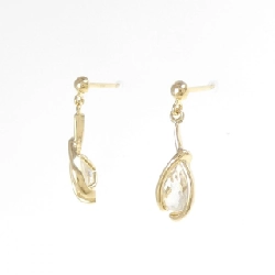 K18YG Đá mặt trăng Bông tai - Hàng hiệu Chính hãng 869819