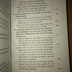 Kỷ luật của Đảng và thi hành kỷ luật trong Đảng ở các Đảng bộ tỉnh khu vực BTB hiện nay  723059