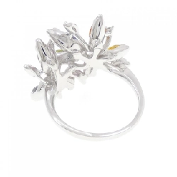 Nhẫn Sapphire K14WG Hoa 2.77CT 668702