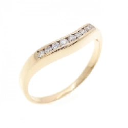 Nhẫn kim cương K18YG 0.08CT - Hàng hiệu Chính hãng