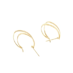 K18YG Bông tai - Hàng hiệu Authentic 869463