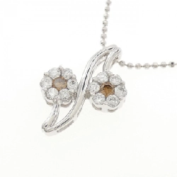 K18WG Hoa Kim Cương Dây Chuyền - Hàng hiệu Chính hãng 859260