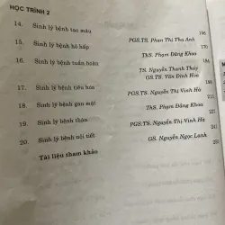 SINH LÝ BỆNH VÀ MIỄN DỊCH - PHẦN SINH LÝ BỆNH HỌC SÁCH ĐÀO TẠO BÁC SĨ ĐA KHOA  799803